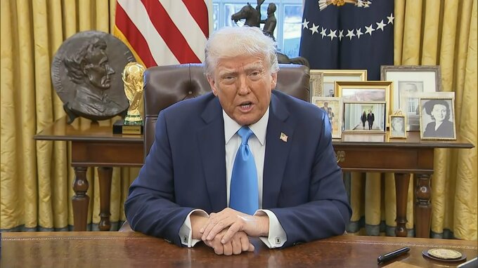 関税めぐる米中首脳の協議　トランプ大統領「急いでいない」　中国の報復措置にも「結構なことだ」|TBS NEWS DIG