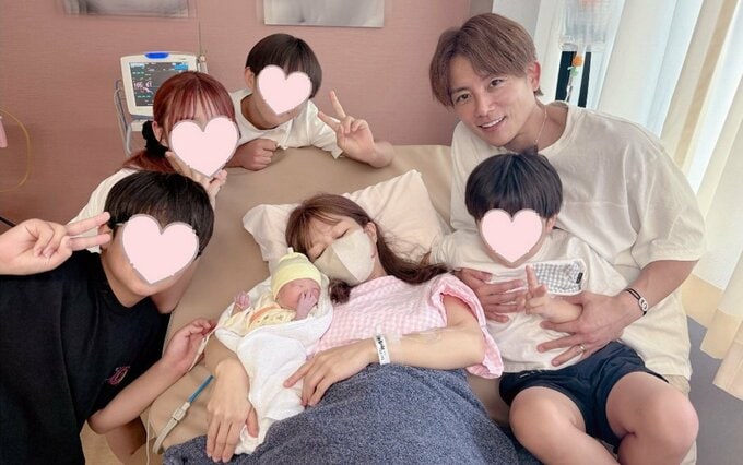 【 辻希美 】　第５子を出産　「18年ぶりの小さな小さな女の子」「家族みんなに囲まれての出産をすることができ、最高に幸せなお産でした♥♥」|TBS NEWS DIG