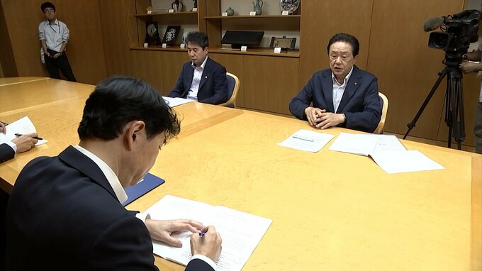 岡山県市長会議でまとめた提言書を知事に提出　県の技術職員を派遣する制度の創設や公立高校の学区制度の見直しなど求める|TBS NEWS DIG