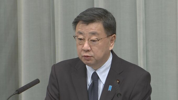 「政治家として指導頂いた」細田氏の死去を受けて同じ安倍派所属の松野官房長官は―