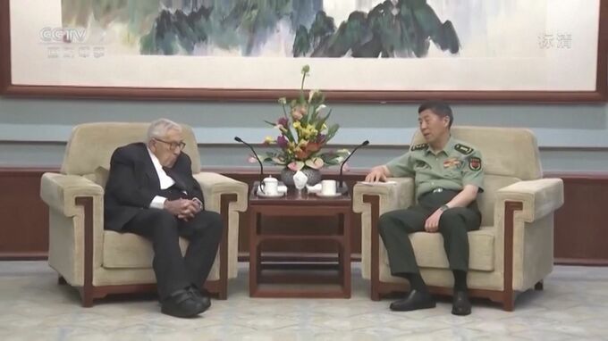 米・キッシンジャー元国務長官　北京で中国国防相と会談|TBS NEWS DIG