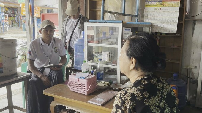 ミャンマー10年ぶりに国勢調査実施　民主派「軍事政権に反対の人々の情報収集が目的」と反発|TBS NEWS DIG