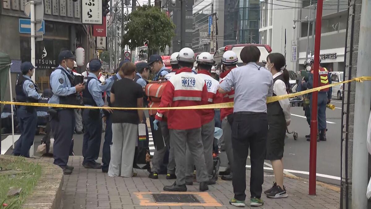 【速報】｢スプレーの噴射があった｣ 複数人が体調不良を訴える 名古屋･中区のビル クマよけスプレーか