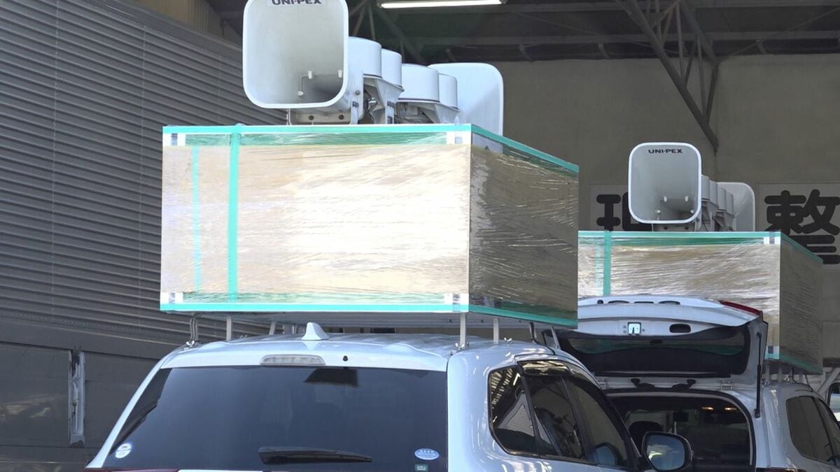 【衆議院議員選挙】選挙カーを作る会社は異例の対応迫られ大忙し　制作期間は1週間で【岡山】