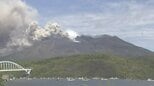 桜島で連続噴火 噴煙1300m 鹿児島市街地に降灰【きょうの降灰予報】|TBS NEWS DIG