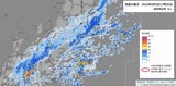 【大雨情報】東海地方で線状降水帯発生の可能性　関東甲信と東海は24時間で最大100ミリ予想　東日本は土砂災害・河川氾濫に厳重警戒【雨と風のシミュレーション】　|　富山のニュース｜天気・防災｜チューリップテレビ