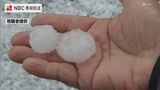 一気に白銀の世界に…雪ではなく氷 長崎県内各地でなぜ『ひょう』が降った?|TBS NEWS DIG