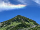 虹を見るより珍しい “彩雲” 出現…北アルプス浄土山(標高2831メートル)で観測条件揃う 吉兆のサインか|TBS NEWS DIG