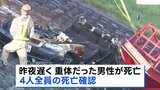 堤防道路から転落し水門に車が衝突 4人全員の死亡確認 長野・飯田市|TBS NEWS DIG