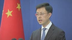 中国外務省　自衛隊の艦船が台湾海峡に進入と発表　日本側に強く抗議| TBS CROSS DIG with Bloomberg