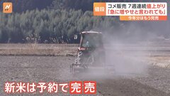 今年の新米は予約で完売　2月から作付け準備始める農家も　「急に増やせと言われても」終わり見えない価格高騰に生産者も悲鳴| TBS CROSS DIG with Bloomberg