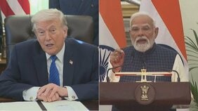 米・トランプ大統領　印・モディ首相と電話会談“新たな貿易協定で合意” 関税引き下げを表明　インドが「ロシア産原油の購入停止にも同意」|TBS NEWS DIG