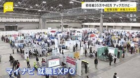 就活・今年も“売り手市場”　初任給UP続々、35万・40万でも“魅力不足”…　企業の採用難は続く見込み|TBS NEWS DIG