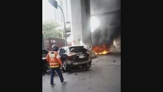 タイ・ バンコクで貨物列車が踏切で路線バスと衝突　バスは炎上 乗客ら8人死亡24人負傷| TBS CROSS DIG with Bloomberg