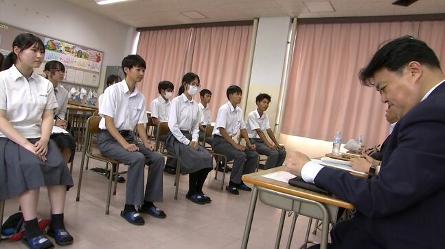 「言葉に気持ちを乗せるのを頑張っていきたい」高校生の就職活動の開始を前に 興陽高校で模擬面接【岡山】|TBS NEWS DIG