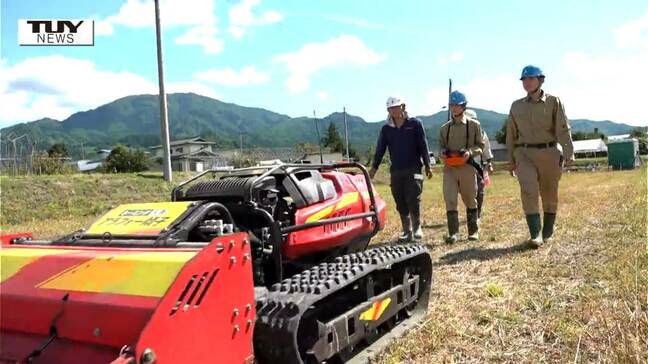 人材確保を目指す　高校生が農村整備土木作業体験（山形）|TBS NEWS DIG