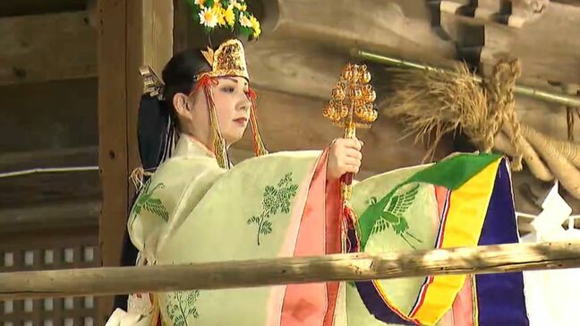 節分祭で能登半島地震の被災地の復興を願う　邪気を払う「鳴弦式」と平和を願う「浦安舞」安らぎを取り戻せるように=静岡・草薙神社|TBS NEWS DIG