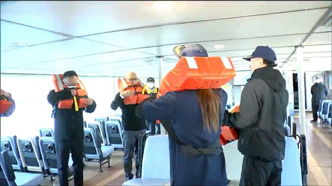 「年末年始、旅行を楽しむ時期」を前に　東北運輸局と宮城海上保安部が観光船で点検したことは　宮城・松島町|TBS NEWS DIG