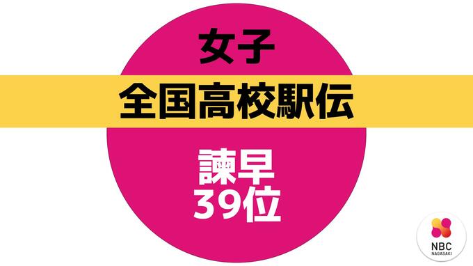 【速報】全国高校駅伝・女子　諫早は39位|TBS NEWS DIG