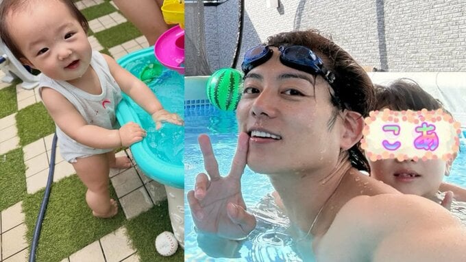 【 杉浦太陽 】子どもたちと“自宅巨大プール”で「本気遊び5時間コースw」　「こどもたちが幼い間の大切な時間…」としみじみ|TBS NEWS DIG
