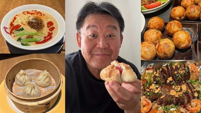 【 花田虎上 】　生ハムクロワッサンから中華・たこ焼き・ステーキに舌鼓　長女の試合応援で味わった「1日の絶品グルメの数々」を公開|TBS NEWS DIG