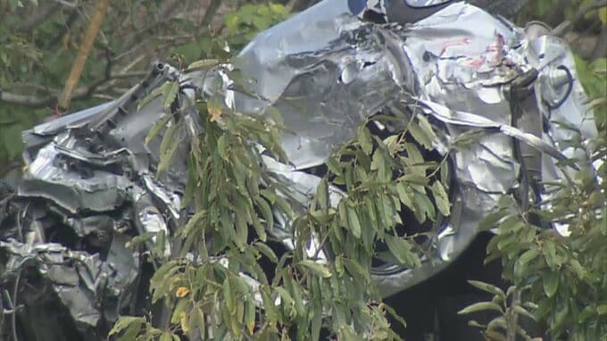 ダンプカーと乗用車の４人死傷事故　乗用車のドラレコに片輪が浮いたダンプカーの様子が映る　現場にスリップ痕も　警察と運輸局は運送会社を家宅捜索　広島　|　RCC NEWS | 広島ニュース | RCC中国放送