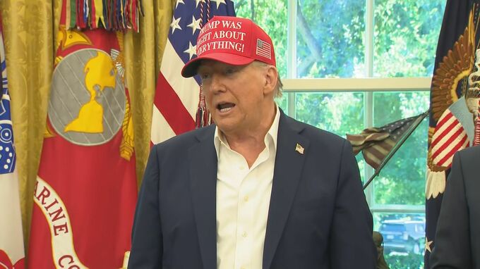 トランプ大統領　対ロシア追加制裁を「2週間で判断」　「大規模な制裁か関税。その両方かを決める」 ウクライナ和平めぐり|TBS NEWS DIG