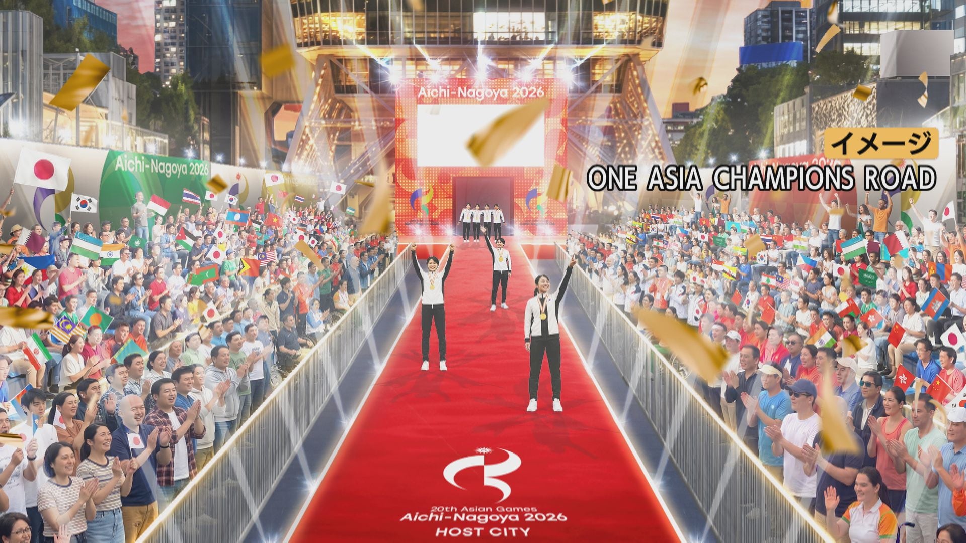 2018年アジア大会画像集　9000枚 競技を終えたメダリストがランウェイに…アジア大会の熱狂を無料で