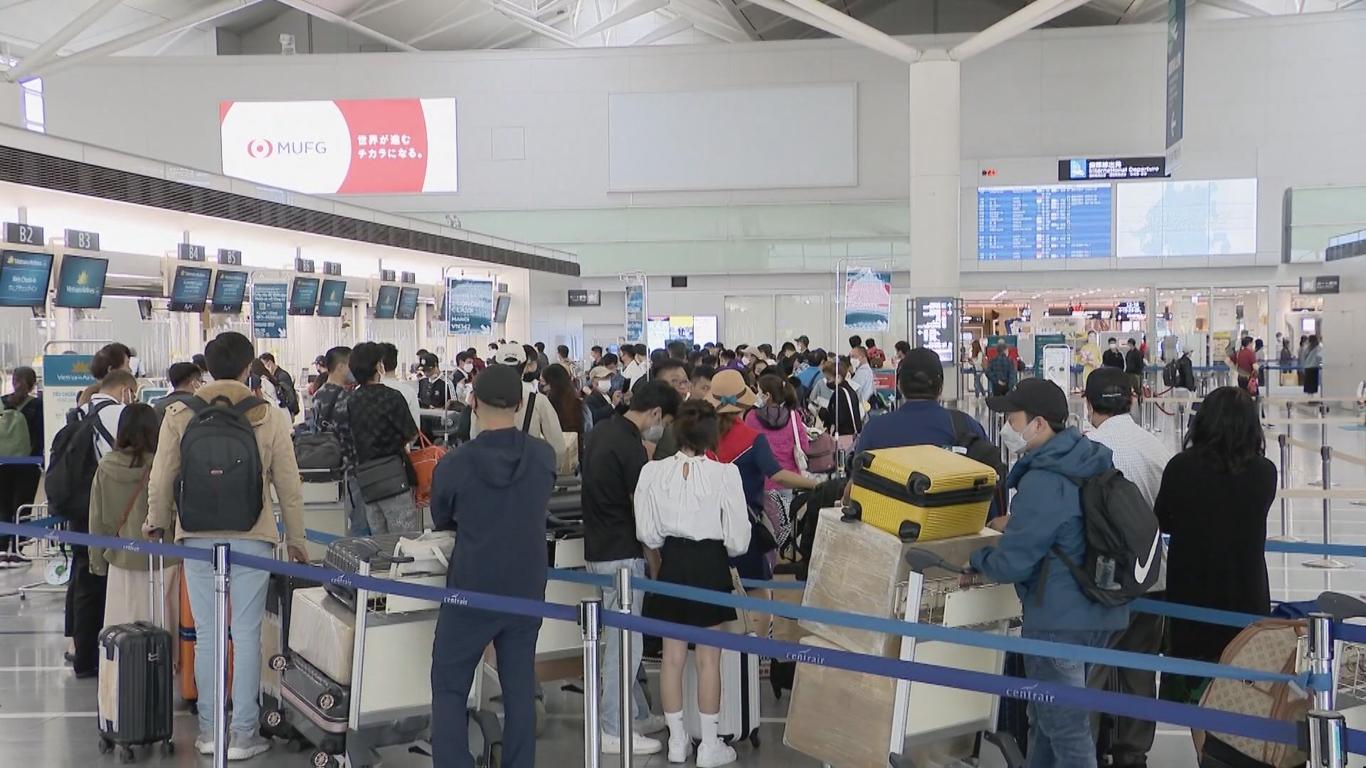 【GW海外人気】台湾と香港が最多 中部空港国際線　予約数は去年の1.8倍
