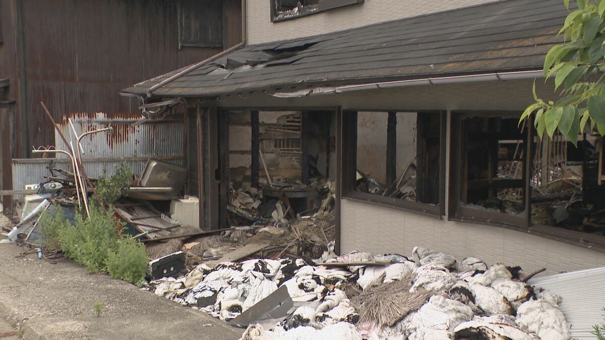 空き家に火をつけ…全焼させた疑い 派遣社員の61歳男を逮捕 空き巣目的で侵入し火をつけたか 愛知･南知多町