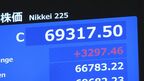 日経平均株価　終値先週末より3297円高い6万9317円　終値としての最高値を更新したほか歴代2位の上げ幅|TBS NEWS DIG
