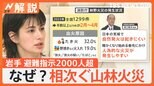 岩手・大船渡の山林火災 避難指示2000人以上、なぜ相次ぐ? 消火活動を阻む壁【Nスタ解説】|TBS NEWS DIG