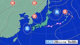 【大雨情報】関東甲信地方で“警報級”大雨おそれ 1時間に最大60mm降雨か 土砂災害や浸水に注意・警戒 28日昼前~29日未明【雨と風のシミュレーション】|TBS NEWS DIG