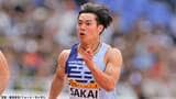 男子100m、坂井隆一郎が10秒20で優勝 !「本当に緊張した」シーズン初戦で接戦制し、初の五輪出場へ弾み【木南記念】|TBS NEWS DIG