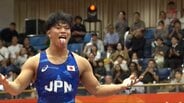 レスリング金メダル第1号！20歳・吉田泰造が男子グレコ87kg級で日本勢初の頂点に【アジア大会】|TBS NEWS DIG