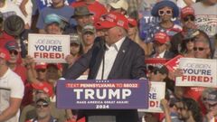 【速報】トランプ氏の選挙集会で複数の発砲音 トランプ氏は避難し「無事」| TBS CROSS DIG with Bloomberg