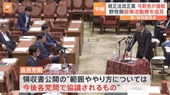 政治資金規正法の改正めぐり4日の採決を前に与野党が論戦| TBS CROSS DIG with Bloomberg