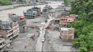 ネパール・中国の大規模土石流 死者1000人超える 身元特定は難航| TBS CROSS DIG with Bloomberg