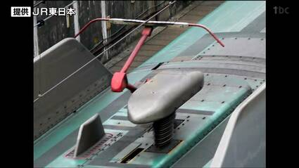 新幹線のパンタグラフ