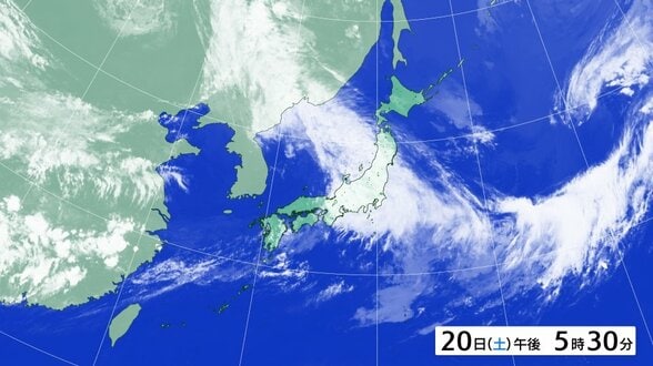【関東甲信地方】21日夕方にかけて雷を伴う激しい雨か…1時間に最大30mm降雨予想 河川の増水や土砂災害に注意・警戒を【雨と風のシミュレーション】 | 富山のニュース|天気・防災|チューリップテレビ