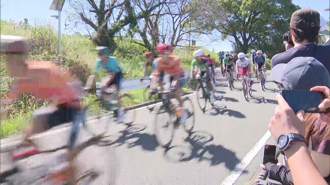 「マイナビ・ツールド・九州２０２５」2日目は福岡県が舞台　ウクライナ出身の選手が1位でゴール|TBS NEWS DIG