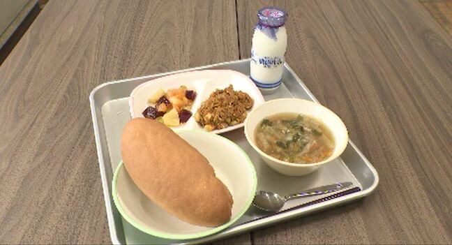 「農家の苦労が味から伝わってきた…」防災への意識を高めて「防災献立」長野市の小学校７校で提供　|TBS NEWS DIG