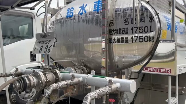 日置市の一部で断水　給水所設置　台風12号上陸で水道管破損　鹿児島|TBS NEWS DIG