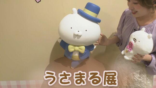 金沢で「うさまる ぴょこぴょこ まとまるよ」　貴重な原画の展示や会場限定のぬいぐるみも “うさまる展”始まる|TBS NEWS DIG