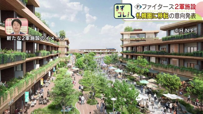 ファイターズの2軍施設が札幌圏に 移転の意向を球団が表明 野球場や選手寮だけでなく、商業施設や住宅、宿泊施設なども 栗山英樹CBO「本当の意味で育成できる拠点を」|TBS NEWS DIG