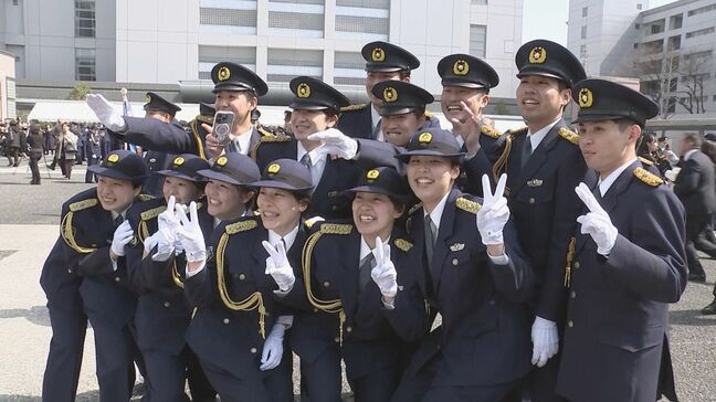 「対応によって相手の人生を左右することも…ぬくもりのある警察官になってほしい」 22歳～35歳の284人が警視庁警察学校を卒業|TBS NEWS DIG