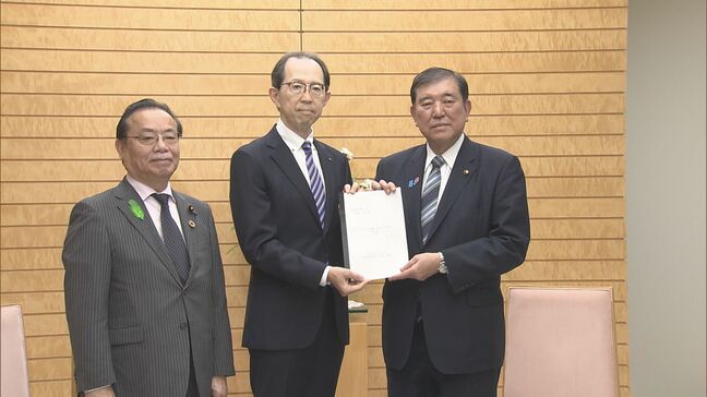 「地元の思い踏まえた財源確保を」内堀知事が石破総理と面会　来年度以降の復興財源確保を要望　福島|TBS NEWS DIG