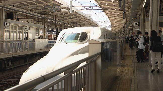 【速報】東海道新幹線 16日(金)始発から終日 東京~名古屋間の運転取り止め JR東海 台風7号で計画運休を発表|TBS NEWS DIG