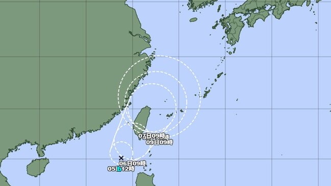 【台風情報】台風の卵が台風4号に　このあと日本に接近し最大瞬間風速35メートル程度に発達の見込み　気象庁発表|TBS NEWS DIG
