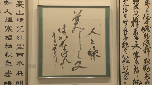 石川県内最大級の書道展「石川の書展」開幕 金沢21世紀美術館に若手から重鎮まで688点展示|TBS NEWS DIG